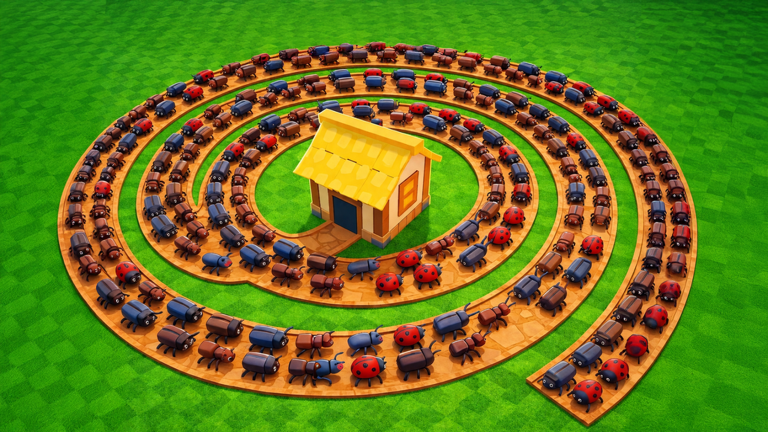 Stop The Bugs Roblox tower defense gameplay screenshot